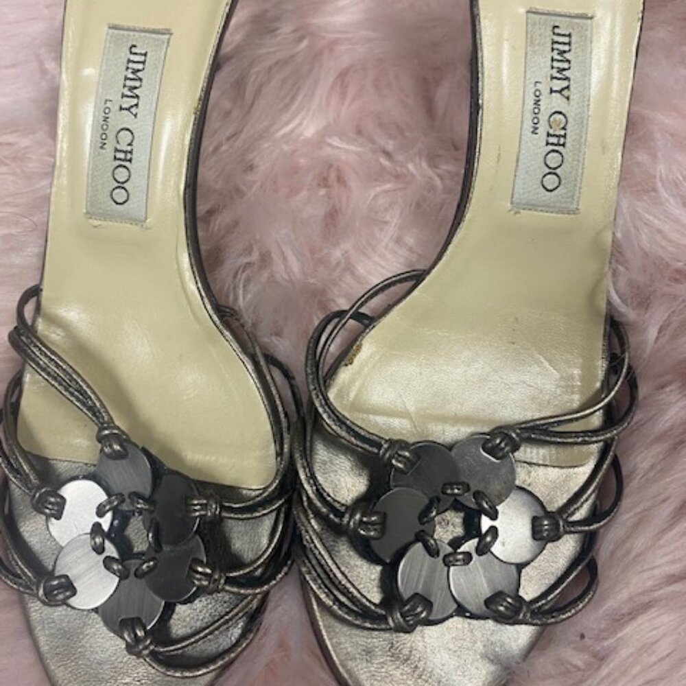 Jimmy Choo Kitten Sandals